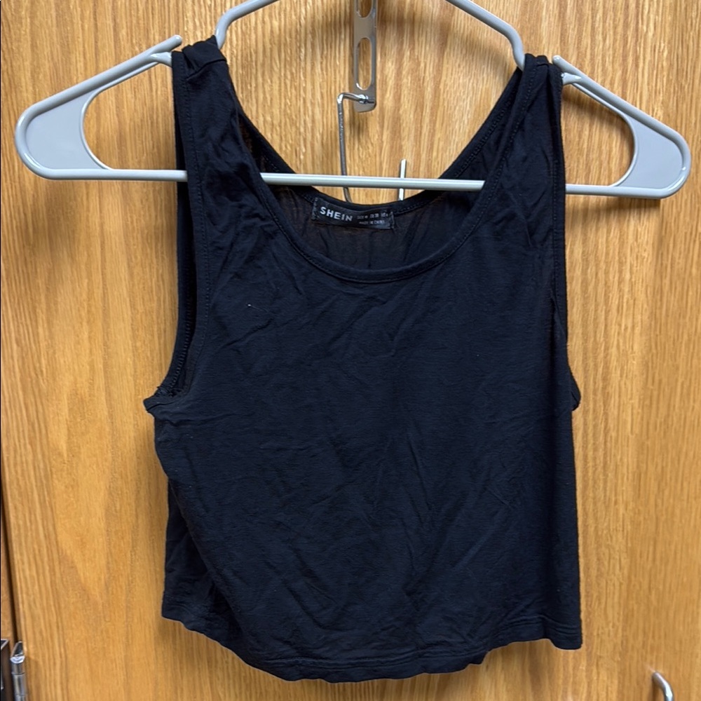 SHEIN Black Women's Tank Top
